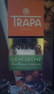 Intenso con leche y avellanas enteras