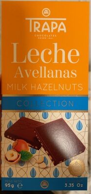 Chocolate con leche avellanas front packaging
