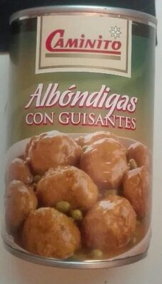 Albóndigas con guisantes