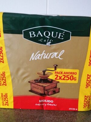 Café natural baque