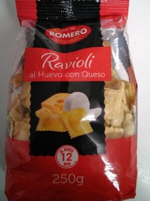 Ravioli al Huevo con Queso