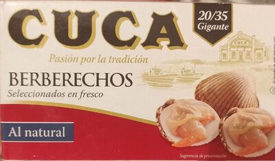 Berberechos al natural