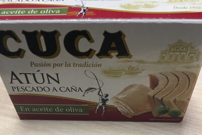 Atún pescado a caña