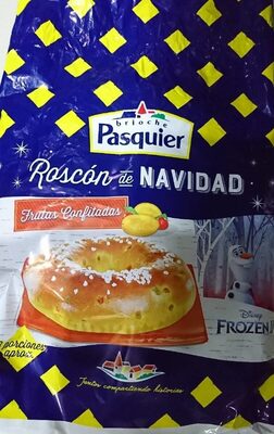 Roscon de Navidad Pasquier frutas confitadas