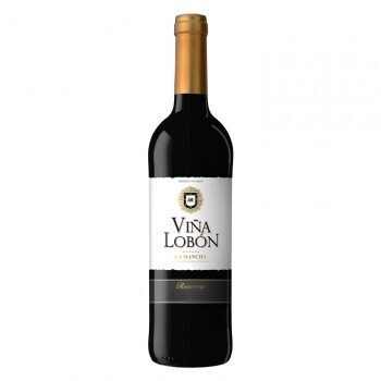 Vino do la mancha viña lobon tinto reserva