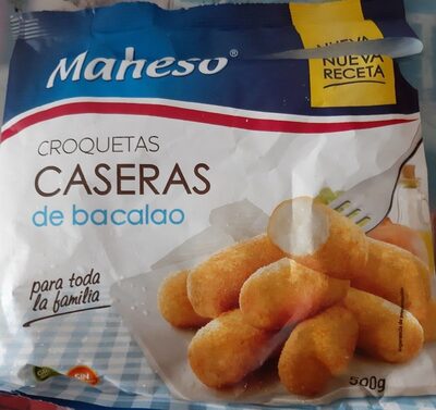 Croquetas caseras de bacalao