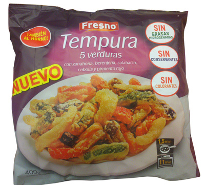 Tempura 5 verduras