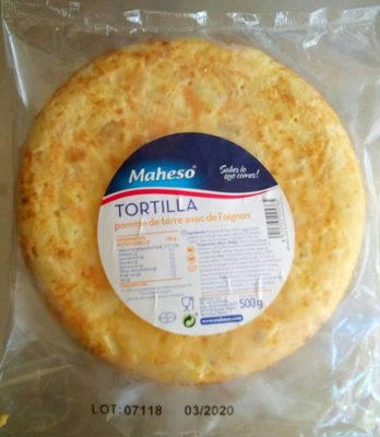 Tortilla front packaging