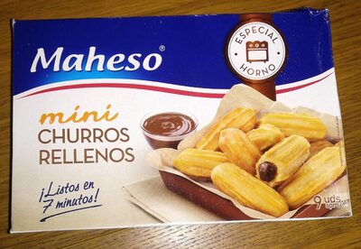 Mini churros rellenos