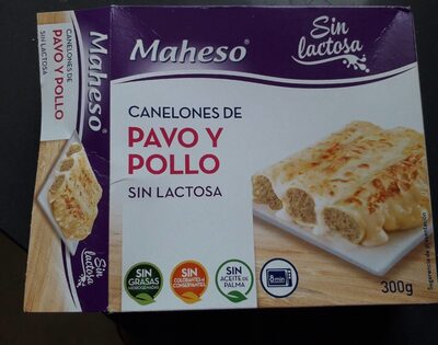 Canelones de Pavo y Pollo front packaging