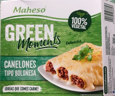 CANELONES TIPO BOLOÑESA Green Moments