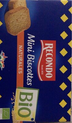 Mini biscotes front packaging