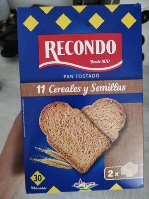 Pan tostado front packaging