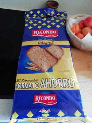 Pan tostado integral