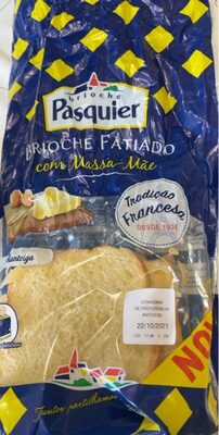Brioche Fatiado com Massa-Mãe