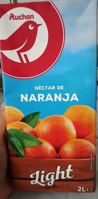 nectar de naranja front packaging