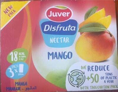 disfruta néctar mango