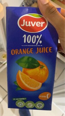 Orange juice front packaging