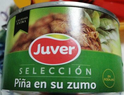 Piña en su zumo front packaging