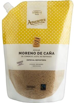 Azúcar moreno de caña front packaging