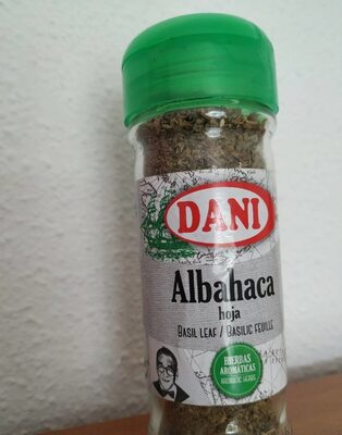 Albahaca front packaging