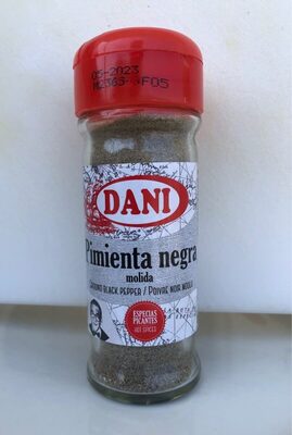 Pimienta negra molida