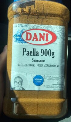 Paella sazonador front packaging