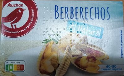 Berberechos al natural