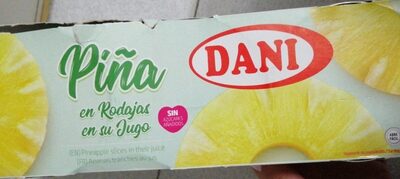 Piña front packaging