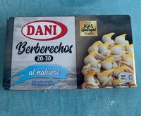 Berberechos al natural