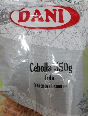 Cebolla frita front packaging