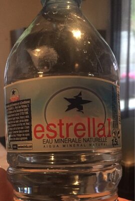 Eau minerale naturelle