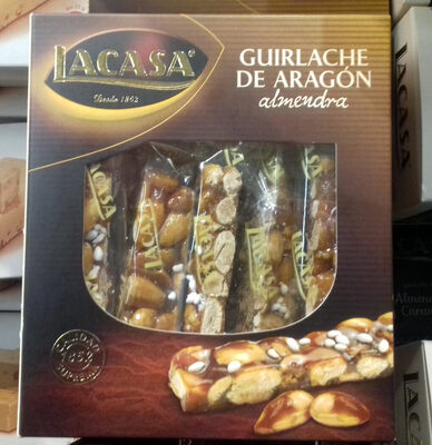 Guirlache de Aragón front packaging