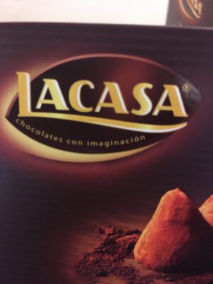 Trufas al cacao puro front packaging