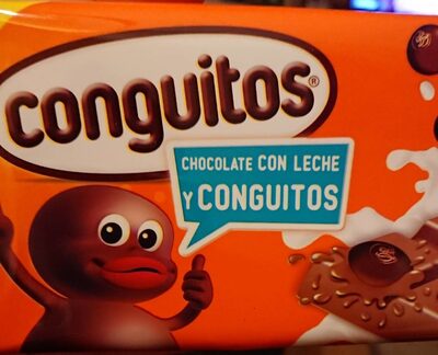 Conguitos chocolate con leche front packaging