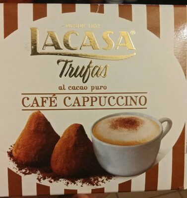 Trufas café cappuccino