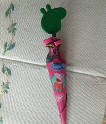 Paraguas de chocolate Peppa Pig front packaging