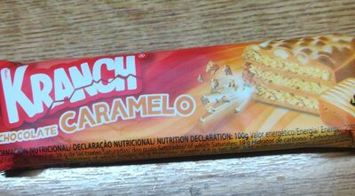 Barrita de chocolate y caramelo