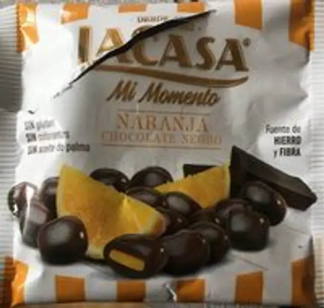 Mi momento, naranja con chocolate negro