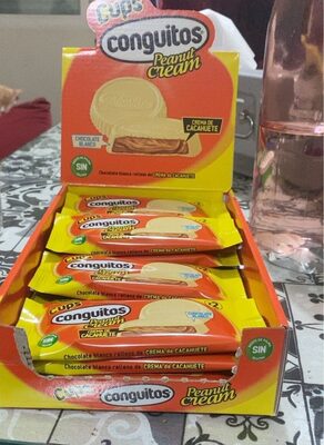 Conguitos cups peanut cream white