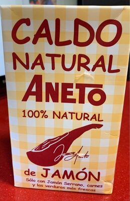 Caldo natural de jamon aneto
