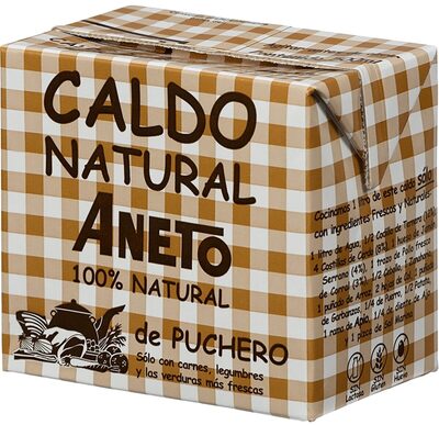 Caldo de puchero 100% natural envase 500 ml