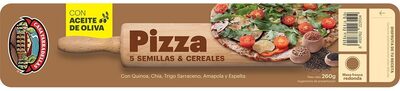 Pizza 5 Semillas & Cereales front packaging