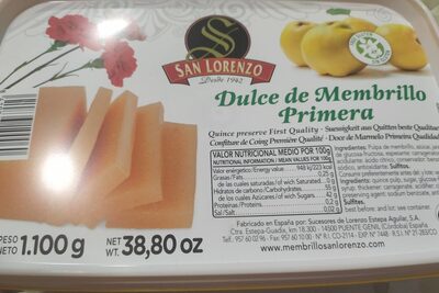 Dulce de membrillo primera
