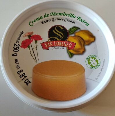 Crema de membrillo extra front packaging