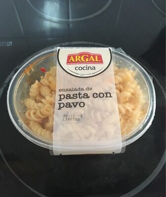 Ensalada de pasta con pavo