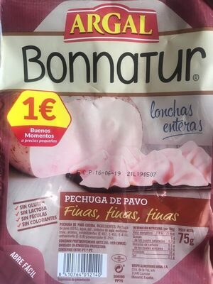 Pechuga de Pavo Lonchas Enteras y Extrafinas front packaging