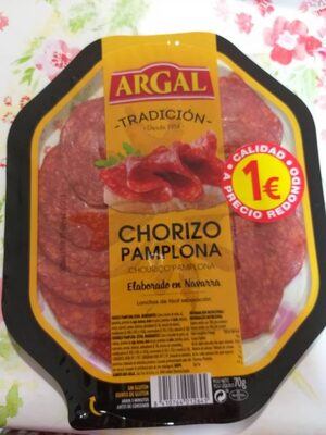 Chorizo Pamplona front packaging