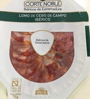 Lomo de cebo de campo iberico