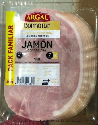 Jamón Cocido Extra front packaging